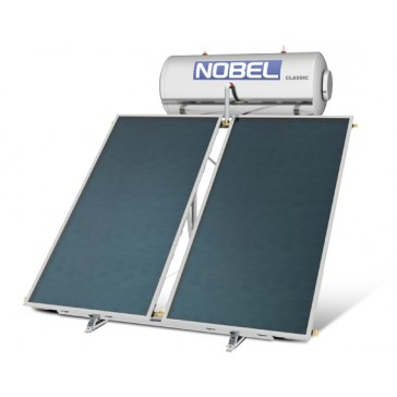 Ηλιακός θερμοσίφωνας NOBEL Classic glass 200lt / 4τ.μ.