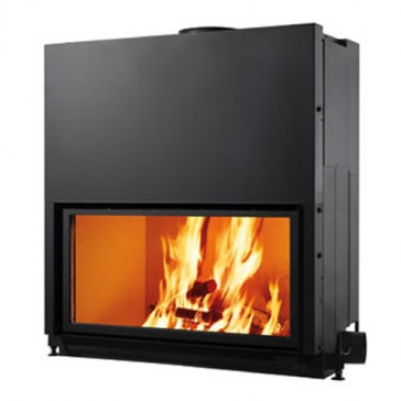 Τζάκι Ξύλου Αερόθερμο EDILKAMIN Flat 100 (10.5Kw)