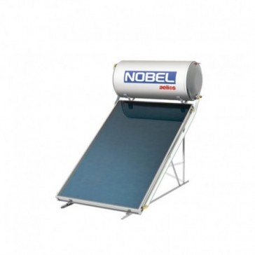 Nobel aelios 120/2m² glass ηλιακός θερμοσίφωνας διπλής ενεργείας επιλεκτικός