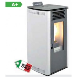 Αερόθερμη σόμπα Πέλλετ Ιταλίας LINEA ROUND 10 – 8kw