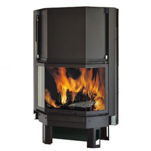 Τζάκι Ξύλου Αερόθερμο EDILKAMIN Tekno 3 πρισματικό (V)15.4Kw